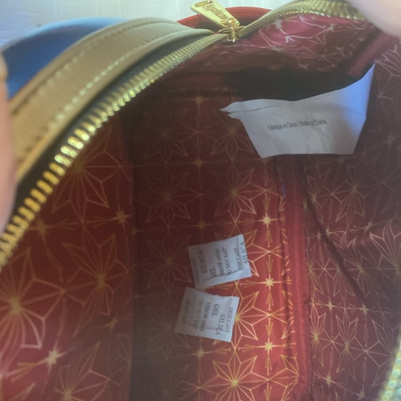 Loungefly Captain Marvel small backpack. New with tags - Picture 6 of 8
